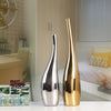Nordic Gold Ceramic Vase for Home Decor