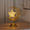 LED Moon Lamp Creative Iron Design