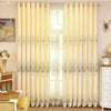 Crown European Embroidered Mesh Curtains for Living Room & Bedroom