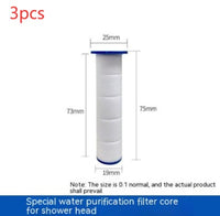 Adjustable High-Pressure Shower Head with Hose