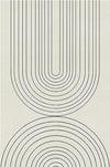 Modern Abstract Curved Canvas Wall Art